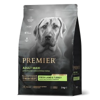 Premier Dog Lamb&Turkey ADULT Maxi сухой корм для собак мелких пород, индейка и ягненок