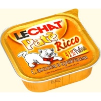 Lechat паштет с лососем и креветками для кошек, 100 г
