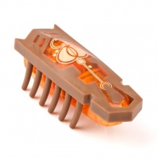 HEXBUG Игрушка для кошек интерактивная, микроробот "Нано", коричнево-оранжевая, 4,5х2х1,5см