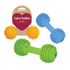 ROSEWOOD Сyber Rubber Игрушка для собак "Гантель" 15cм