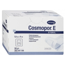 COSMOPOR E steril - Самоклеящиеся послеоперац. повязки: 7,2 х 5 см; 50 шт.