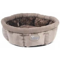 SCRUFFS Лежак круглый "Aristocat Ring", бежевый