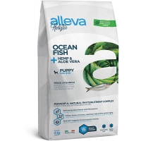 Сухой корм для щенков мелких пород Alleva Holistic Ocean Fish + Hemp & Aloe vera Puppy Mini