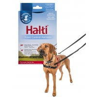 COA Корректирующая шлейка для собак "HALTI Front Control", красно-черная