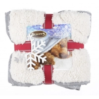 SCRUFFS Одеяло "Winter Snuggle", серо-белое