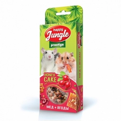 Happy Jungle Престиж Корзинки для грызунов мед+ягоды 3 шт.