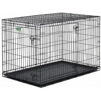 M-Pets Клетка для домашних животных, две двери, черная