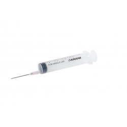 Шприц KRUUSE 20/24 мл, игла18G (1,2x40мм) одноразовый, 3х-компонентный, уп. 100 шт