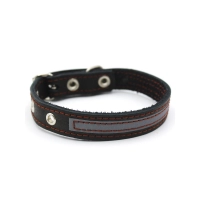 Ошейник кож. N30 в 2 кожи укр (55 см) PerseiLine