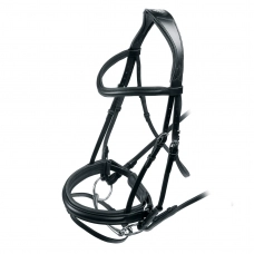 SHIRES Velociti Оголовье для лошади выездковое, черный