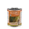 ECOPET NATURAL влажный корм для собак курица с рисом, 300 г