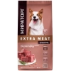 Мираторг EXTRA MEAT сухой корм для взр. собак ср. пород с Говядиной Black Angus