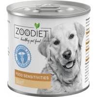 ZOODIET Food Sensitivities Beef консервы для собак с чувствительным пищеварением Говядина